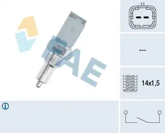 FAE 40492 | Geri Vites Müşürü 206 307 406 407 607 C2 C3 C4 C5 1 4 1 6 942868