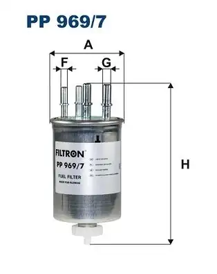 FILTRON PP969-7 | Mazot Filtresi Land Rover Range Rover IV 3 0 Tdv6 4x4 12