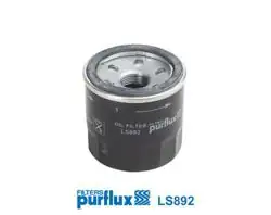 PURFLUX LS892 | Yağ Filtresi Dacia Dokker/Duster/Lodgy 1.6 11- Micra 1.2 Qashqai/X-Trail 2.0