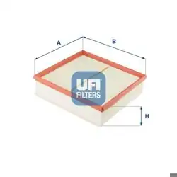 UFI 30.595.00 | Hava Filtresi 13-A-Seri (A180-A200) B-Seri (B180-B200)
