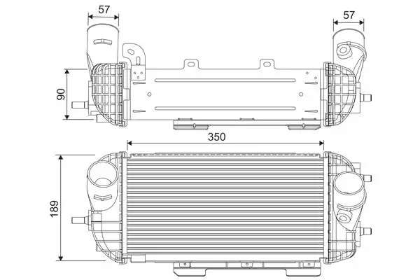 Valeo 818538 Turbo Radyatörü İntercooler Kia Hyundai Sportage Tucson 2 0 CRDI 2015