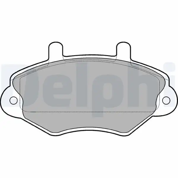 DELPHI LP767 | Ön Fren Balatası Transit T15 93 00 901078