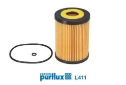 PURFLUX L411 | Yağ Filtresi Mercedes CLK C209 02-09, CLK Cabrio A209 02-10, CLS C218 11-17