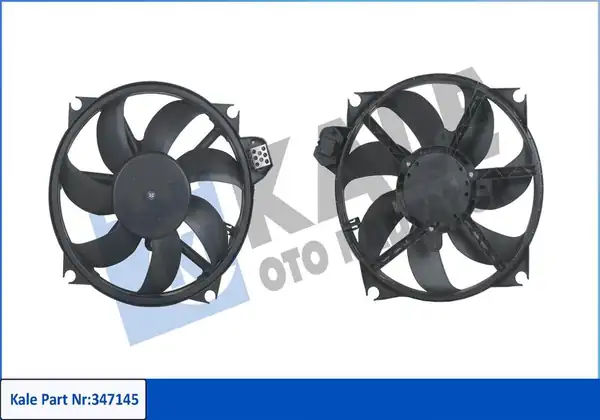 KALE 347145 | Fan Motoru Renault Megane III Scenic III Fluence 1 2 Tce 1 4 Tce 1 5 1 6 16v 2 0