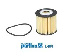 PURFLUX L408 | Yağ Filtresi Toyota Corolla/Auris/Yaris/Verso S 1.4 D4D 06-12