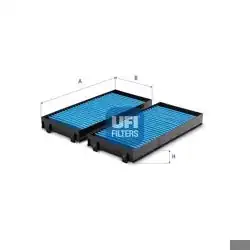 UFI 34.243.00 | Polen Filtresi 06-X5 (E70-F15-F85) X6 (E71-E72-F16-F86) + Ca