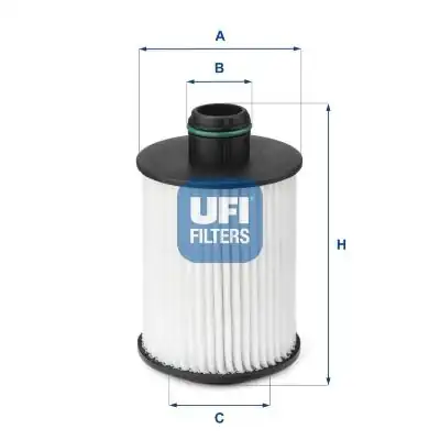 UFI 25-093-00 | Yağ Filtresi 10 Doblo Lna Brv Egea 500 1 3 1 6 2 0mjt AST J Insignia A13dte A20dth Oe