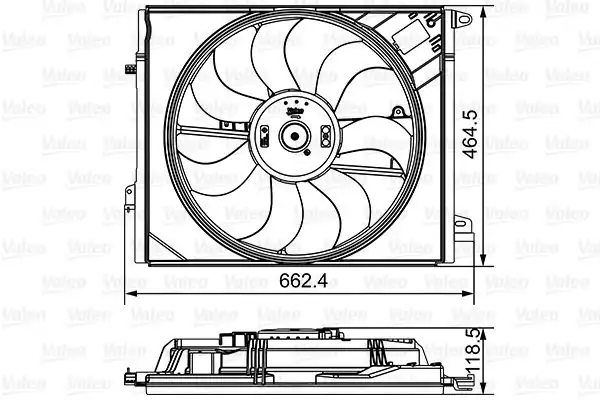 Valeo 696881 Fan Motoru Renault Megane IV Talisman Scenic IV Grand Scenic IV 1 2 1 6 dCi Tce