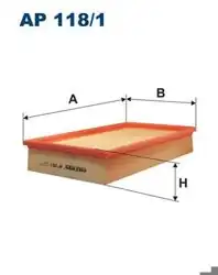 FILTRON AP118-1 | Hava Filtresi 96-02 E-Seri (W210)