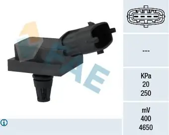 FAE 15111 | Basınç Sensörü Master II Megane Scenic Clio 1 5 1 9 2 5 dCi 82 100bg