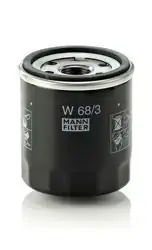 MANN W68-3 | Yağ Filtresi Toyota Corolla AE92/AE101/AE111 88-02 Yaris/Avensis/Corona/Auris/C-HR