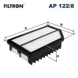 FILTRON AP122-8 | Hava Filtresi Hyundai Accent Blue/i20/Kia Rio III/Soul/Solaris/Veloster 11-17 CRDi