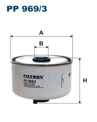 FILTRON PP969-3 | Mazot Filtresi Land Rover Discovery III IV L319 Range Rover Sport L320 2 7 3 0 TD