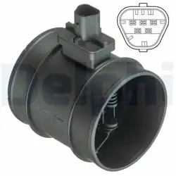 DELPHI AF10410-12B1 | Opel Insignia A / Astra J / Chevrolet Cruze 1.6-2.0 CDTI Hava Debimetresi (A20DTH / 08-)