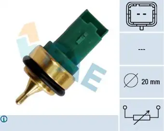 FAE 33707 | Hararet Müşürü 206 207 208 307 308 C2 C3 C4 1 4 1 6 16v