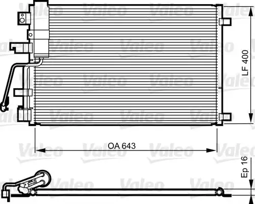 Valeo 814010 Klima Radyatörü Nissan Qashqai 07 13 2 0 dCi 931495