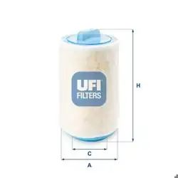 UFI 27.A53.00 | Hava Filtresi Mini One D Cooper D Clubman R55-R61