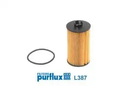 PURFLUX L387 | Yağ Filtresi Opel Astra G/H/J/K Corsa B/C/D/E Vectra C Insignia Mokka Zafira Adam Aveo Cruze A14xer A16let