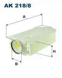 FILTRON AK218-8 | Hava Filtresi 09-C-Seri (C180-C200) E-Seri (E200-E220)