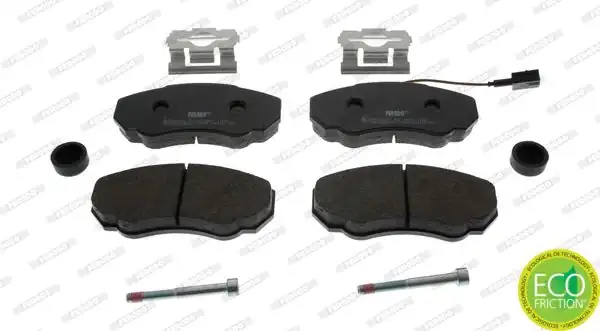 FERODO FVR1478 | Fren Balata Ön Fişli Ducato 02 Boxer 02 Jumper 02 14q Küçük Tip