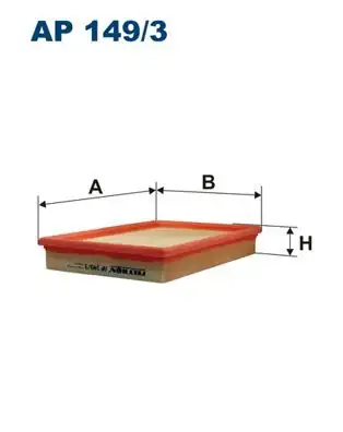 FILTRON AP149-3 | Hava Filtresi Golf IV 1 6 16v Bora Polo Leon