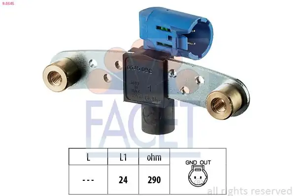 FACET 9-0545 | Krank Mil Sensörü Clio Kangoo Megane Laguna 1 4 16v 1 6 16v