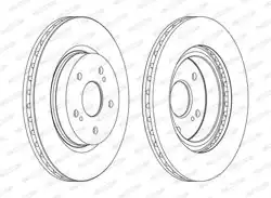 FERODO DDF1635C | Disk Ön Grand Vitara 1.9D 2.0 05-15
