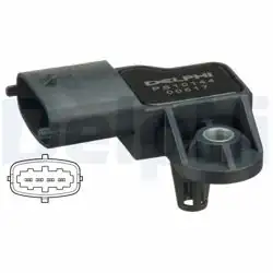 DELPHI PS10144 | Basınç Sensörü Emme Opel Astra H/Corsa D/Fiat Doblo-Punto-Ducato Z13DTH