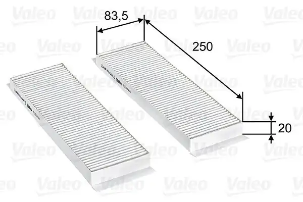 Valeo 715748 Polen Filtresi Hyundai İ20 2008