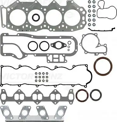 VİCTOR REİNZ 01-53065-01 | Motor Takım Conta Tam Takım Keçeli Subap Lastikli Skcli Mazda B2500 12v Wl T Ranger 2500 12v Wl Wl T 810011