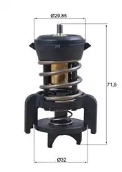 MAHLE TX25194D | Termostat 94°C 13-Golf.VII-Psst-Jtta-Cddy-Tgu-Tou-T6-Oct-Superb-Leo-Ibz-A3 1.6-2.0Tdi