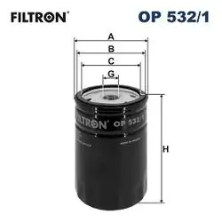 FILTRON OP532-1 | Ford Escort-Focus-Mondeo-Fiesta Yağ Filtresi