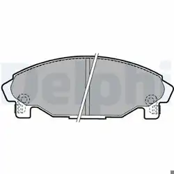 DELPHI LP1064 | Fren Balata Ön Charade IV Sedan G203 Gran Move G3 G301 G303 Charade 93-00 1.3 1.5 1.6 16V