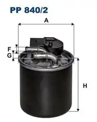 FILTRON PP840-2 | Mazot Filtresi 15-Vito (W447)
