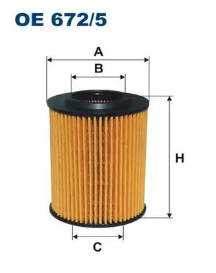 FILTRON OE672-5 | Yağ Filtresi Bmw 1 F20 F21 114i 116i 118i 3 F30 F35 F80 316i 320i