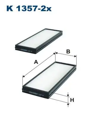 FILTRON K1357-2X | Polen Filtresi Hyundai İ20 2008 2016 İ 20 2012 2014