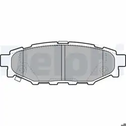 DELPHI LP1999 | Fren Balata Arka Forester 08-12 Impreza 08-12 Legacy 03-11 Outback 03-Xv 12-110.4X37.5X14.4 14.8