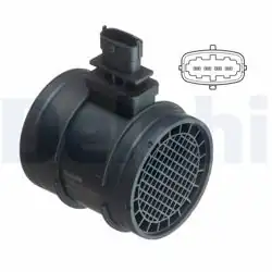 DELPHI AF10378-12B1 | Debimetre Fiat Ducato 07-> 2.2/2.3/3.0 Mjet Iveco Daily 2.3 JTD