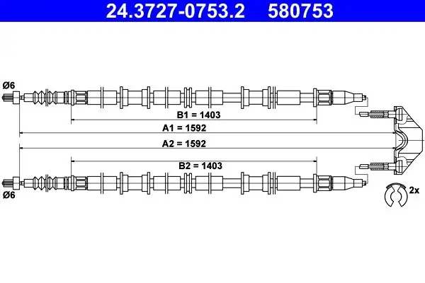ATE 24.3727-0753.2 | Fren Hortumu