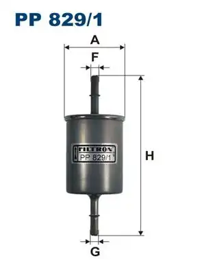 FILTRON PP829-1 | Yakıt Filtresi Alfa 156 156 Sport Wagon 1 6 16v T Spark 120hp 09 97 05 06