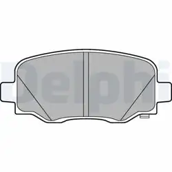 DELPHI LP3194 | Fren Balatası Arka 15-500X 1 Adet