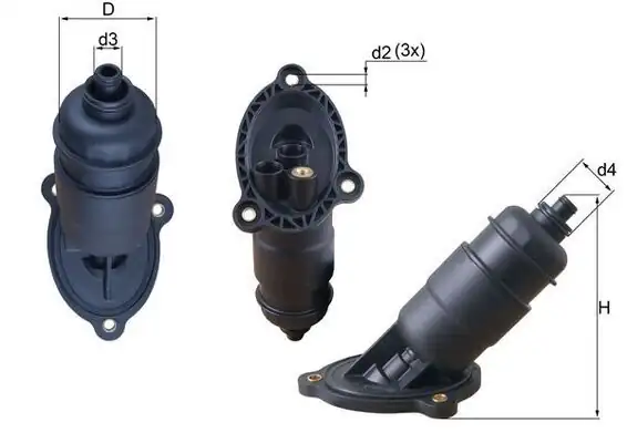 MAHLE HX155 | Otomatik Şanzıman Yağ Filtresi Audi A4 A5 A6 A7 Q7 08 17