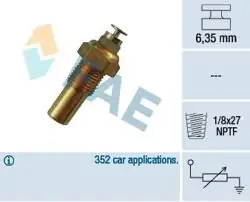 FAE 32230 | Hararet Müşürü Astra F-G Corsa B Frontera B Vectra B Zafira A Agila