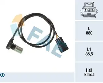 FAE 79433 | Eksantrik Mil Sensörü 01 05 S40 V40 1890880