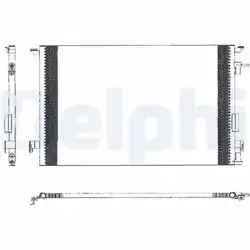DELPHI TSP0225463 | Klima Radyatörü Opel Vectra C GTS 1.6/1.8/2.2 16V Z16XE