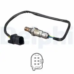 DELPHI ES21160-12B1 | Lambda Sensörü Tiguan-Touran Q3