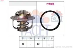 FACET 78800 | Termostat 82° Opel Astra G/Vectra B/C/Zafira/Insignia/Astra J/Antara A20NHT A20NFT B20NHT Z20NET