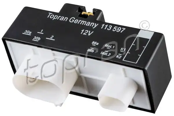 TOPRAN 113597 | Fan Kontrol Ünitesi VW Golf 98 06 Polo 00 02 Audi A3 97 03