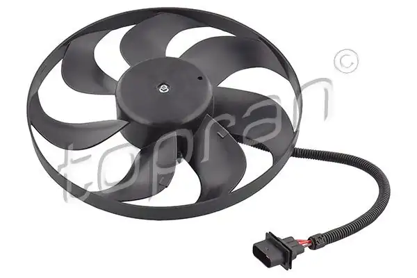 TOPRAN 109037 | Fan Motoru 345 mm 250 60w VW Golf 98 06 Polo 95 08 Audi A3 97 03 Seat Leon 00 06 Skoda Octavia 97 11