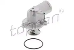 TOPRAN 109892 | Termostat 87°C Mercedes M111 124 / 202 / 208 / 210 Klimalı (Borulu) Metal Govdelı